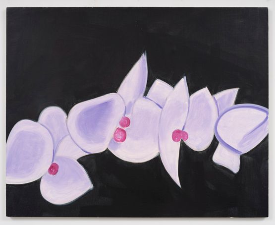 Orchids by Alex Katz contemporary artwork Painting