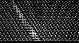 Untitled Baseball Stadium 2020 by Robert Longo contemporary artwork drawing works on paper