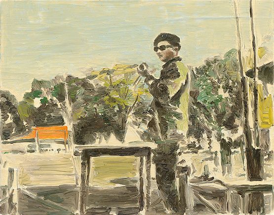 My Father  by Sawangwongse Yawnghwe contemporary artwork Painting