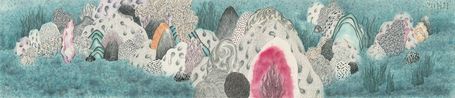 THEY Shanshui No. 67 by Yuan Hui-Li contemporary artwork Works on Paper