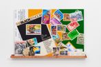 Stamps and The Black Scholar From the series For a Brief Moment the World was on Fire by Zineb Sedira contemporary artwork Sculpture