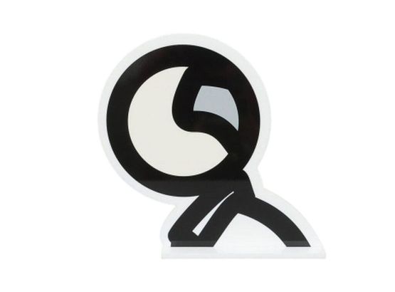 Portrait Bust Ian by Julian Opie contemporary artwork Sculpture