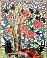 Tree of Life series Branching Flows 05 by Xin Song contemporary artwork works on paper