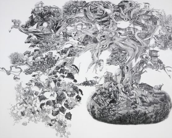 SAI by Kumazawa Mikiko contemporary artwork Mixed Media