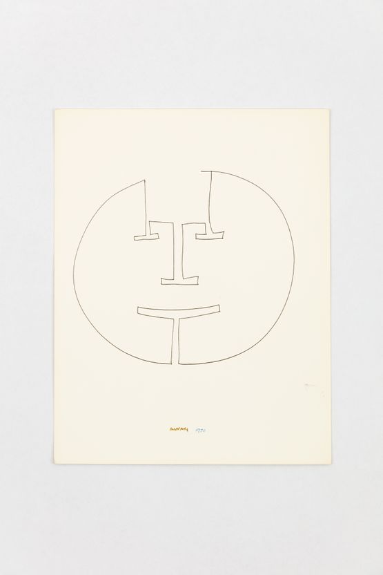 Antenati by Bruno Munari contemporary artwork Works on Paper