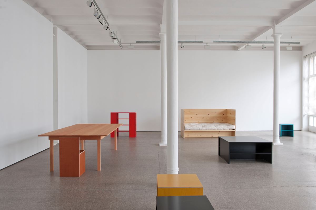 Donald Judd, 'Furniture' at Galerie Greta Meert, Brussels, Belgium