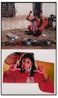 Two Gestures Female by John Baldessari contemporary artwork Painting