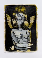 Untitled no. 3 by Elizabeth Malaska contemporary artwork painting works on paper