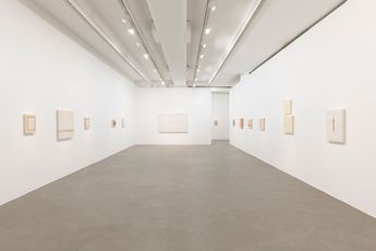 Contemporary art exhibition Sidival Fila The dignity of matter at Luisa Strina Sao Paulo Brazil