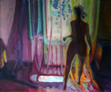 untitled Testa by Norbert Tadeusz contemporary artwork painting
