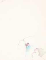 Untitled by Oswald Oberhuber contemporary artwork drawing works on paper