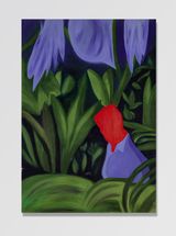 Samad Vurgun Red Hoodie by Agil Abdullayev contemporary artwork painting