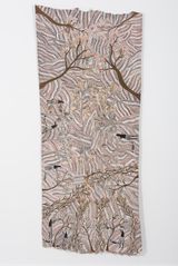 Edge of the Jungle by Yalmakany Marawili contemporary artwork painting