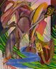 And Yer Gunna Find out Hell is Cold by Christina Quarles contemporary artwork Painting