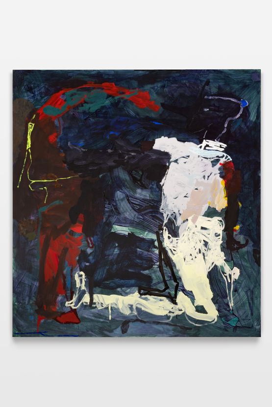 how do i reach you departing in the dark by Tom Polo contemporary artwork Painting