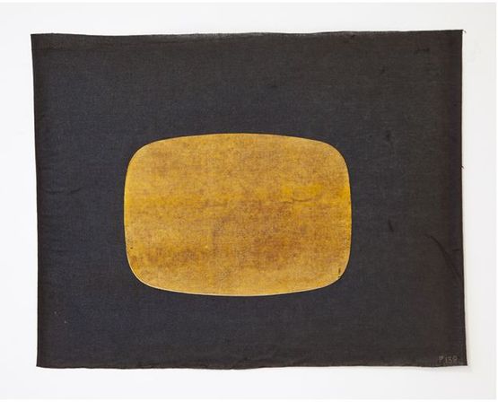 Yellow TV by Tony Conrad contemporary artwork Painting