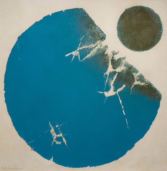 The Rhythm of the Sea 3 by Chen Ting-Shih contemporary artwork Works on Paper