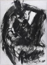 Nama 04 by Solamalay Namasivayam contemporary artwork drawing painting works on paper