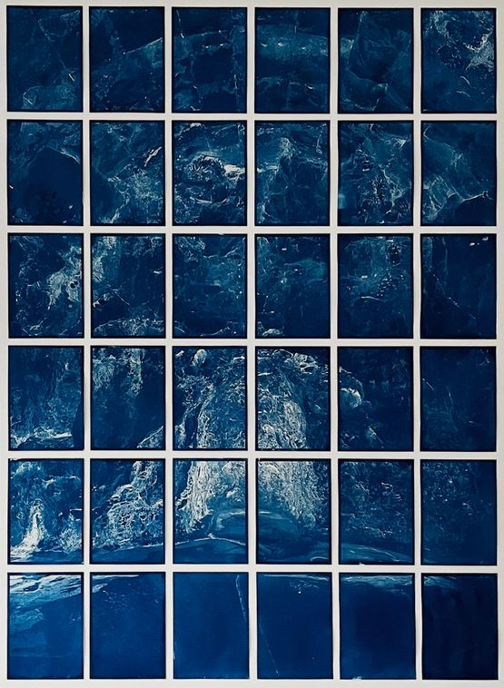 Of Divination Caves and Photochemical Prophecies Palestrina by Itamar Gov contemporary artwork Works on Paper