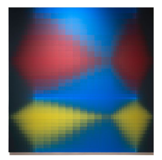 Reflection of Shadow 2025-12 by Wang Yi contemporary artwork Painting