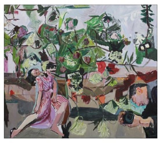 Over on Dongshan Island by Yan Ping contemporary artwork Painting