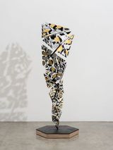Fracture R24G35 - Study for Enwrought Light by Conrad Shawcross contemporary artwork sculpture