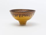 Yellow Footed Bowl by Lucie Rie contemporary artwork sculpture