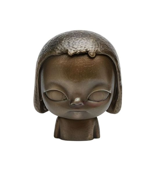Kira - burnished gold by Roby Dwi Antono contemporary artwork Sculpture