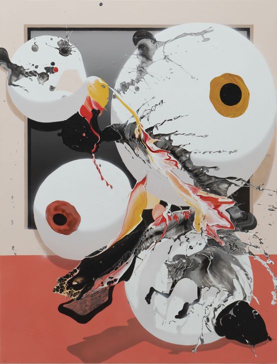 Reunion de cinicos by Jose Castiella contemporary artwork Painting