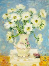 Bouquet de Fleurs Bouquet of Flowers by Le Pho contemporary artwork painting
