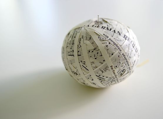 Brahms A German Requiem by Stefana McClure contemporary artwork Mixed Media