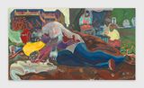 Three Fates by Michael Armitage contemporary artwork painting