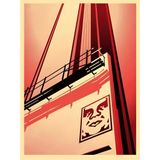 Sunset and Vine by Shepard Fairey contemporary artwork print works on paper