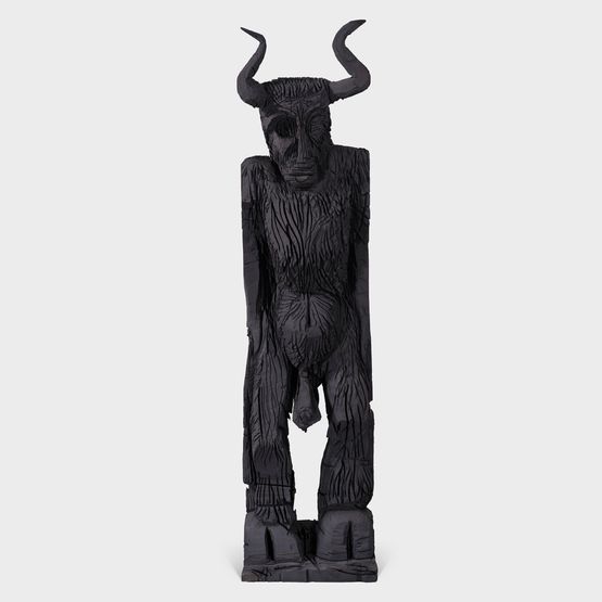 Giant Minotaur for DS by Thomas Houseago contemporary artwork Sculpture