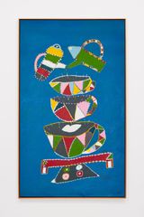 Os bules as canecas The Teapots the Mugs by Anisio O. Couto contemporary artwork painting