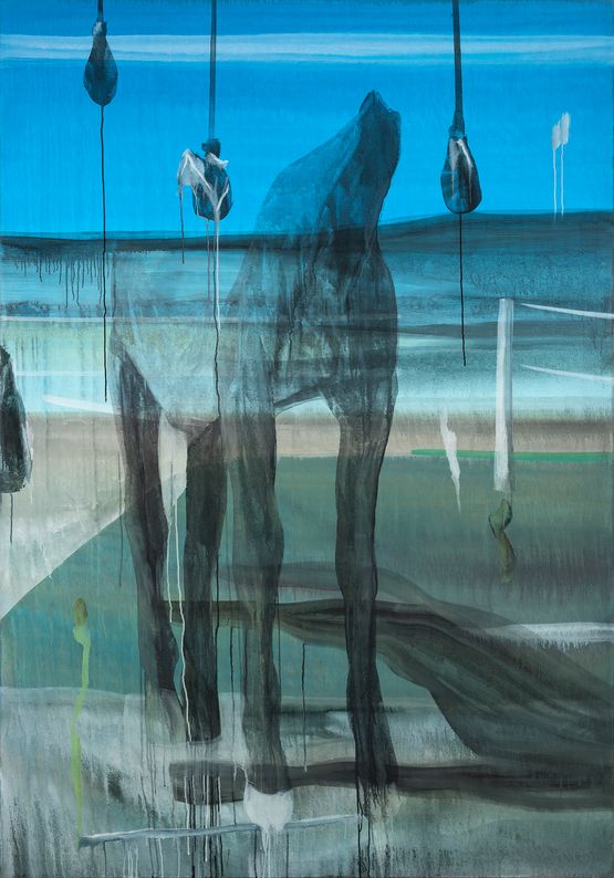 Sans titre by Marc Desgrandchamps contemporary artwork Painting