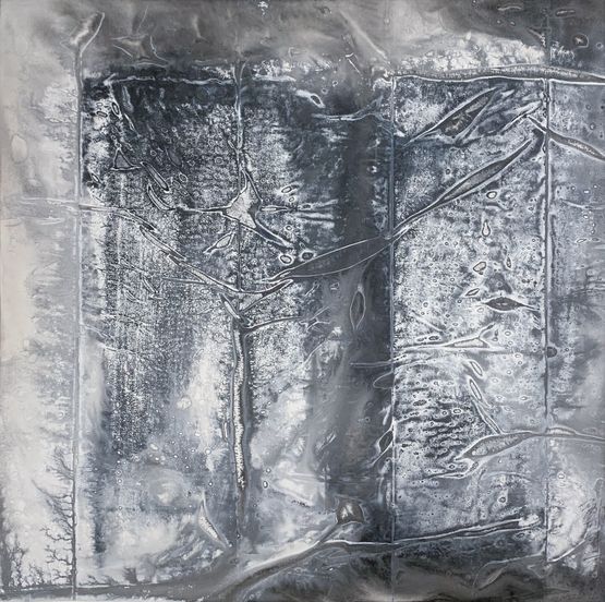 Twin Lights by Zheng Chongbin contemporary artwork Painting