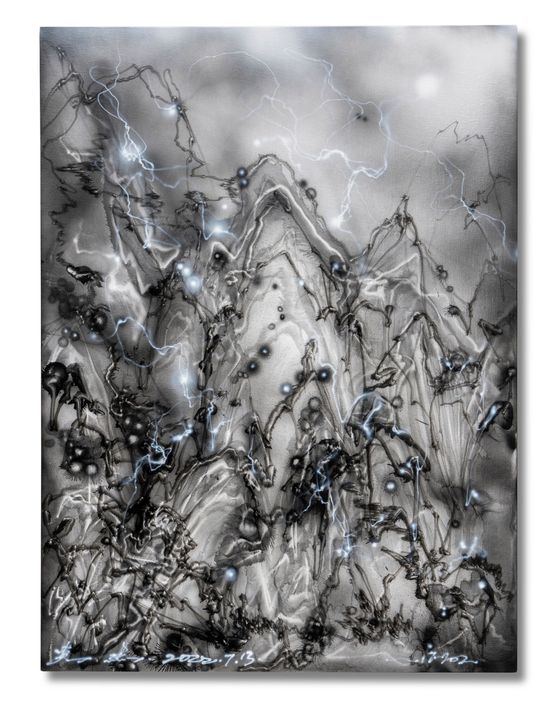 Gravity CXV by Chen Yingjie contemporary artwork Painting