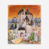 Die Burg Welt als Wille und Vorstellung by Michael Conrads contemporary artwork Painting