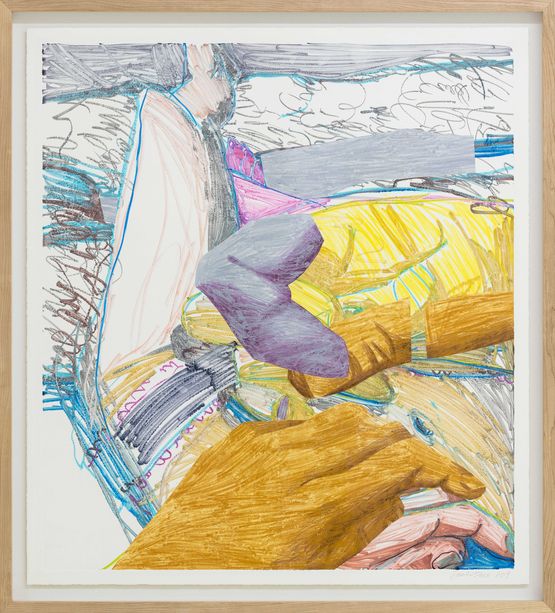 Looked in the Water and Saw Myself by Sarah Faux contemporary artwork Print