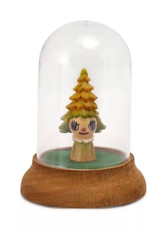 Mini Mori Girl by Yoshitomo Nara contemporary artwork Sculpture