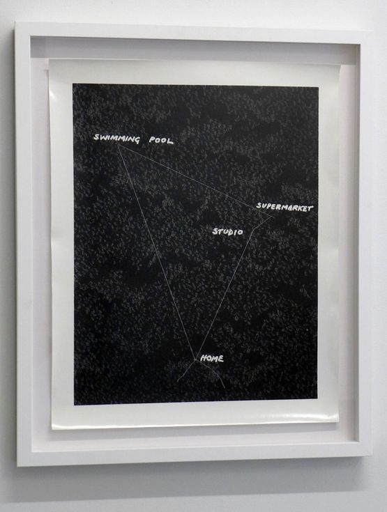 Map of My Day by Marie Shannon contemporary artwork Print