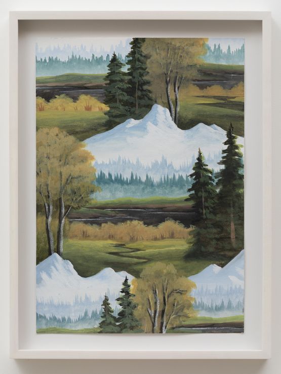 Black River Mountain by Neil Raitt contemporary artwork Painting