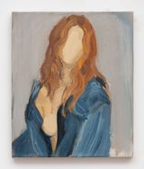 Blue Shirt by Gideon Rubin contemporary artwork painting