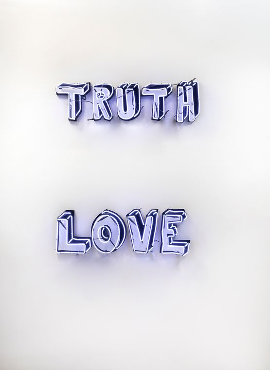 Real Truth  Love by Tobias Rehberger contemporary artwork Works on Paper