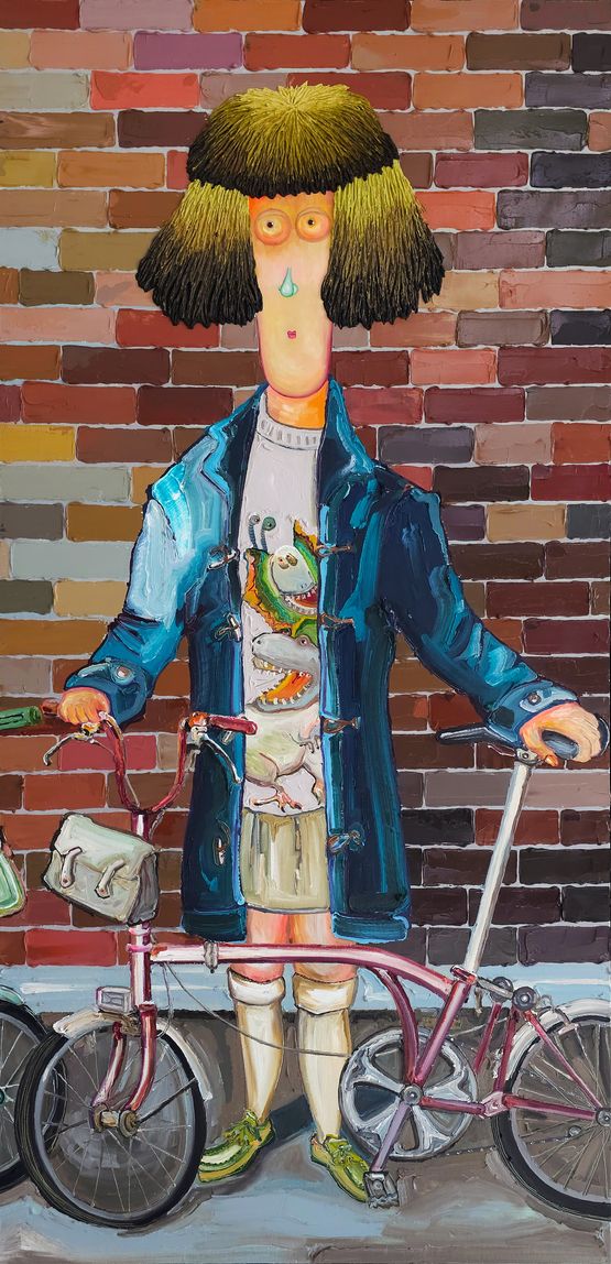 Just two of us by Lee Jaehyun contemporary artwork Painting
