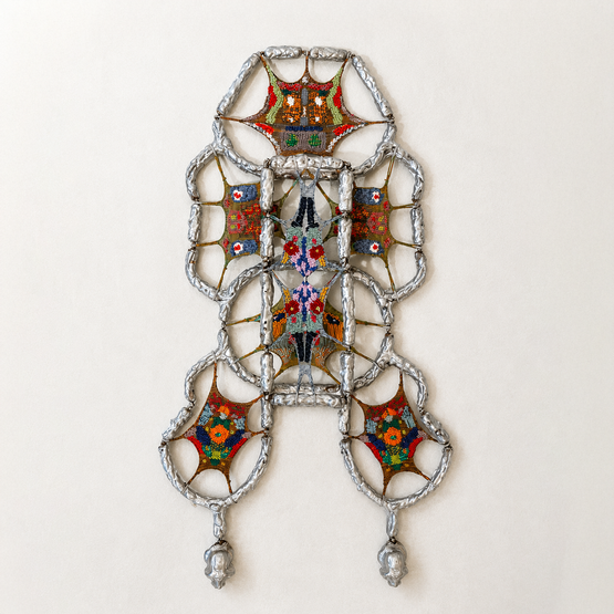 3 wings on a mountians tounge  Altar 9 by Yussef Agbo-Ola contemporary artwork Sculpture