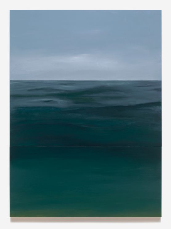B.Q.O. 28 Near Cove by Byron Kim contemporary artwork Painting