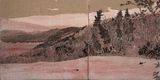 Landscape with Mandragora by Yuki Saegusa contemporary artwork drawing painting