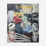 The Thought by Xavier Baxter contemporary artwork mixed media painting